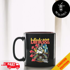 Blink 182 x Glasgow Night 2 Bravefart 30 August 2024 One More Time Tour Ceramic Mug