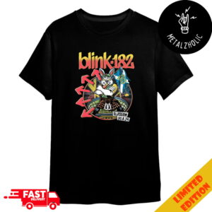 Blink-182 x Glasgow Night 2 Bravefart 30 August 2024 One More Time Tour Merchandise T-Shirt