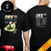 Lake x Wickham Summer Worship Nights 2024 Tour Schedule Lists Two Sides T-Shirt