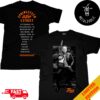 Powerwolf Latin American Crusade 2025 Schedule Lists Tour Two Sides T-Shirt