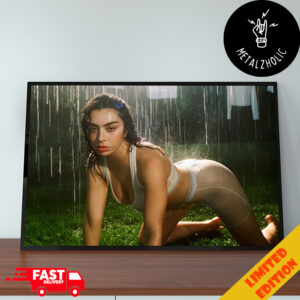 Charli xcx Stuns For SKIMS Version 2 Home Decor Poster Canvas