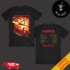 Stained Class Tracklist Judas Priest The 45th Anniversary Studio Album Two Sides T-Shirt