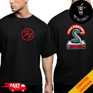 Foo Fighters Cobra Mid August 2024 Exclusive Everything Or Nothing At All Tour Two Sides T-Shirt