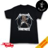 Fortnite x Metallica Merch Collaboration Fire Version M72 Pop-Up Shops T-Shirt