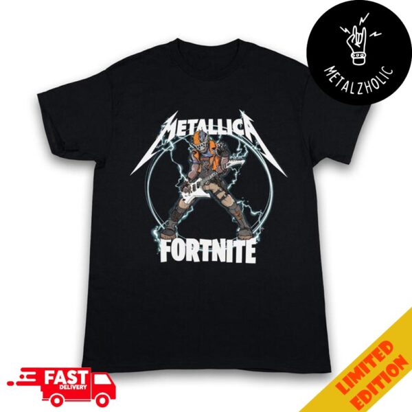 Fortnite x Metallica Merch Collaboration Fuel Version M72 Pop-Up Shops T-Shirt