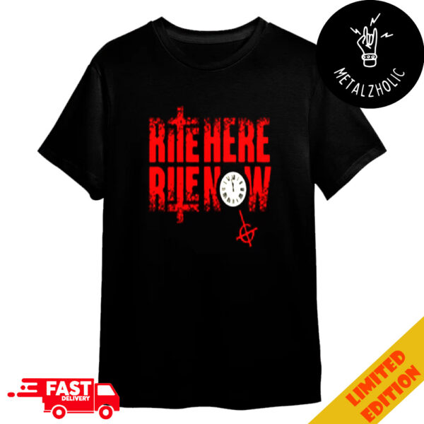 Ghost x Revolver Bundle 2024 Summer Alt Cover Issue W Rite Here Rite Now Film Logo Merchandise T-Shirt