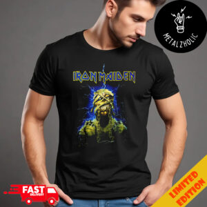 Iron Maiden Powerslave Mummy Merchandise T-Shirt