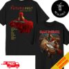 Iron Maiden The Future Past 2024 Tour Schedule Lists The Cyborg Samurai Eddie Art Work T-Shirt