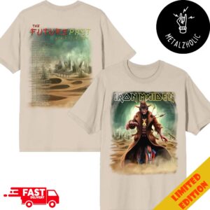 Iron Maiden The Future Past World Tour 2024 Stranger Desert Tour Runs Hell On Earth T-Shirt