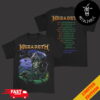 Megadeth Killing Time 2023 Fall Tour Two Sides T-Shirt