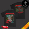 Megadeth The Sick The Dying And The Dead 2023 Fall Tour Schedule Lists Two Sides T-Shirt