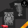 Megadeth The Sick The Dying And The Dead 2023 Fall Tour Schedule Lists Two Sides T-Shirt