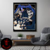 No Repeat Weekend M72 Chicago World Tour At Soldier Field Metallica Pop-Up Shop Merchandise August 9 2024 By Squindo Exclusvie Met On Tour Poster Canvas