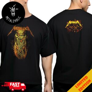 Metallica New Jersey By Squindo Pop Up Store Exclusive 2024 Two Sides T-Shirt