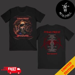 Nostradamus Tracklist The Judas Priest 15th Anniversary Two Sides T-Shirt