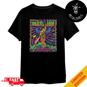 Pearl Jam With Glen Hansard August 26th 2024 Ruoff Music Center Indianapolis Indiana Dark Matter Tour Merchandise T-Shirt