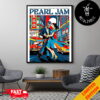 Pearl Jam With Glen Hansard By Brad Klausen Chicago IL 29 And 31 August 2024 Wrigley Field Poster Canvas