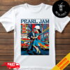 Pearl Jam With Glen Hansard By Brad Klausen Chicago IL 29 And 31 August 2024 Wrigley Field Merchandise T-Shirt