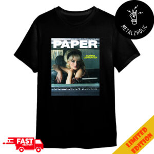 Sabrina Carpenter Graces The Cover Of Paper Magazine By Richie Talboy Merchandise T-Shirt