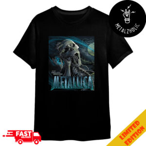 Second Night M72 Edmonton Alberta Commonwealth Stadium Metallica North America Tour August 23 2024 No Repeat Weekend With Pantera And Mammoth WVH Merchandise T-Shirt