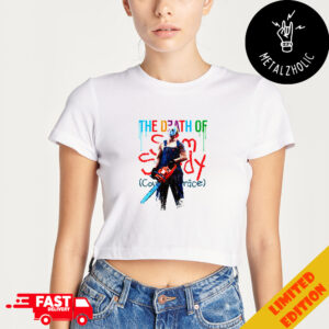 The Death Of Slim Shady TDOSS Chainsaw Lady’s Cropped T-Shirt