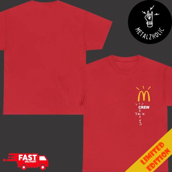 Travis Scott Cactus Jack McDonalds Merchandise T-Shirt