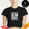 The Death Of Slim Shady Coup De Grace TDOSS Casket Merchandise Cropped T-Shirt