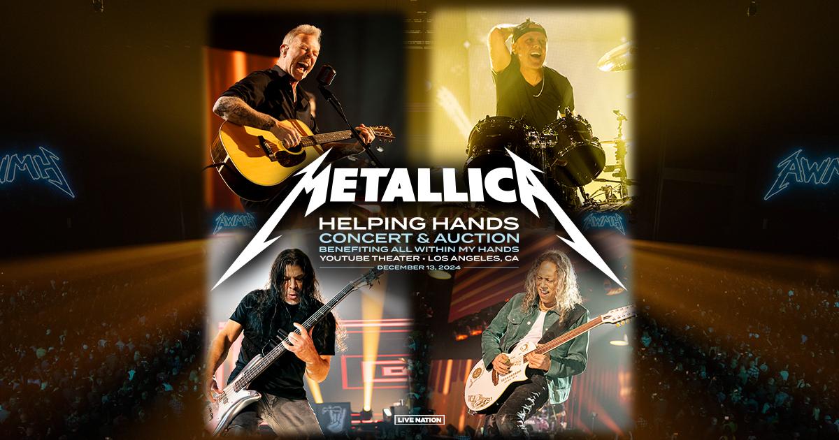 Metallica December 2024 Social Media Post