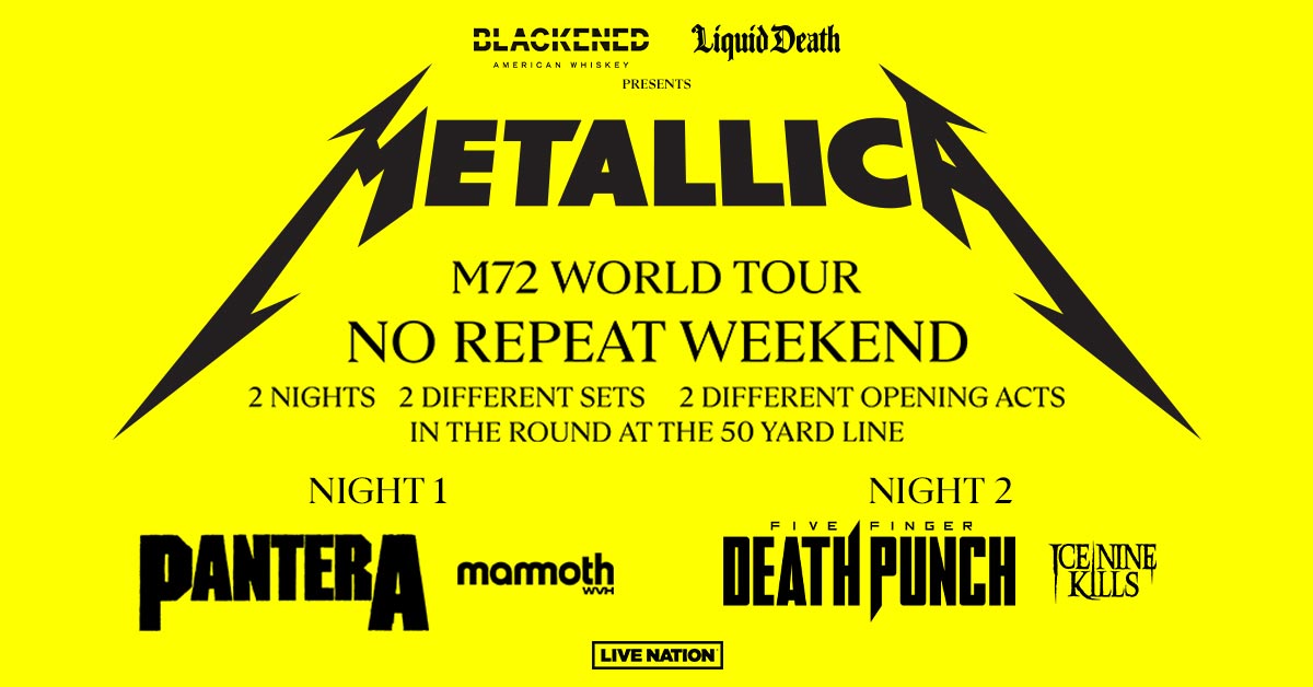 Metallica 2024 North America Tour M72: A Comprehensive Guide to the Seattle Shows on August 31 & September 1