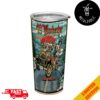 Soundworks Direct Japan Presents Left To Die Scream Bloody Leprosy Japan Tour 2025 Tour Dates Full Printed Stainless Steel Tumbler-Mug-Cup With Straw