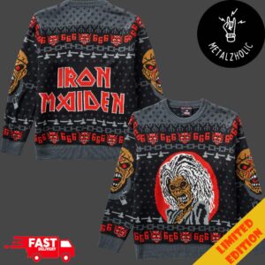 666 Skull Hollow Iron Maiden Christmas Gift Ugly Sweater