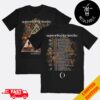 Def Leppard x Journey Event The Summer Stadium Tour 2024 Merchandise Two Sides T-Shirt