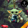 Baby Yoda Hug Metallica M72 Seattle North American Tour Full Shows 2024 Poster No Repeat Weekend Christmas Ornament