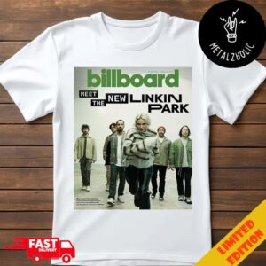 Billboard Magazine Cover New Lineup Tour Album And Collective Outlook Meet The New Linkin Park T-Shirt