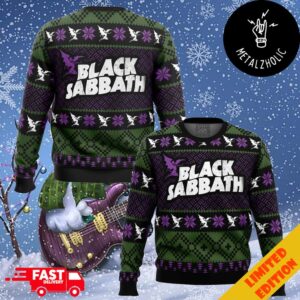 Black Sabbath Xmas Gift For Fans Ugly Christmas Sweater