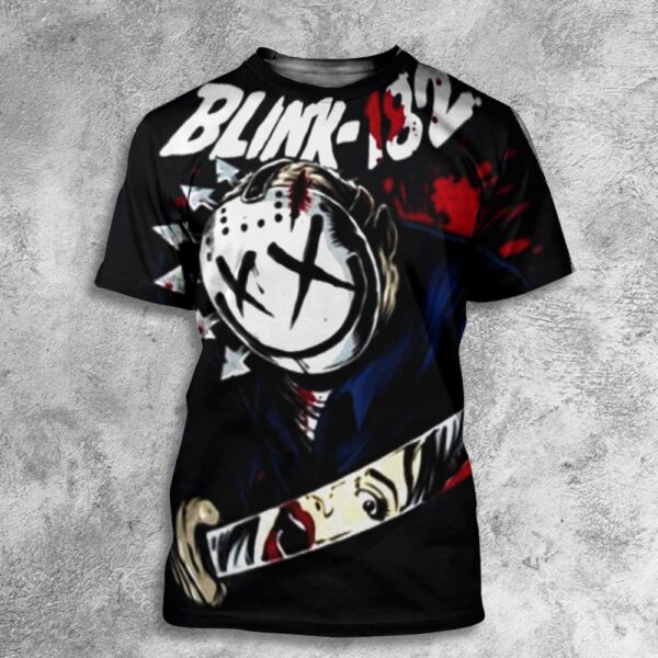 Blink-182 Happy Friday The 13th Merchandise All Over Print T-Shirt