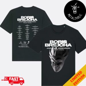 Boris Brejcha Another Dimension Tour 2024 Two Sides With Tour Dates On Back T-Shirt