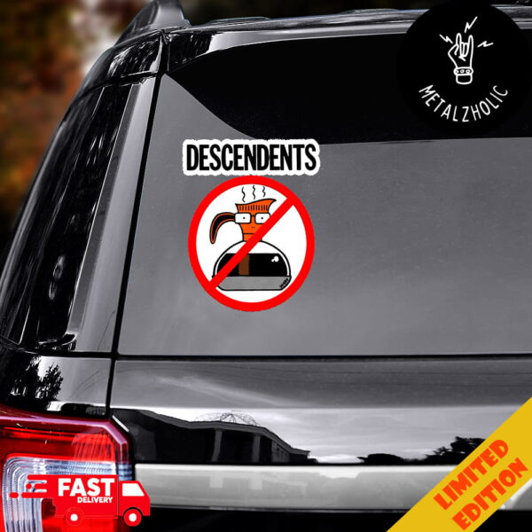 Circle Jerks Descendents Thou Shalt Not Partake Of Decaf 2024 World Tour Sticker