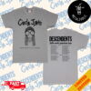 Descendents Circle Jerks Tour 2024 Concert Dates Adolescents Schedule Lists Two Sides T-Shirt