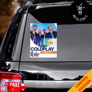 Coldplay Return To The Today Show Concert Series On Tuesday October 8th 2024 Coming Up Sticker