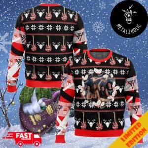 Eddie Van Halen Ugly Christmas Sweater