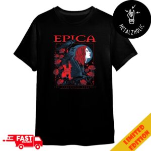 Epica The Symphonic Synergy At Amsterdam 19 And 20 2024 Poster Limited Edition Merchandise T-Shirt