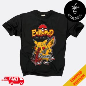 Exhumed Pukemon Gotta Grind ‘Em All Merchandise T-Shirt