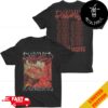 Exhumed Gore Metal Decayed Decades 2024 US Tour Dates Merchandise Two Sides T-Shirt