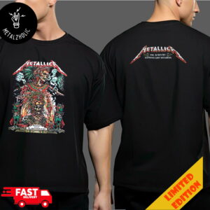 Final No Repeat Weekend Night 3 Metallica M72 CDMX Mexico City For Estadio GNP Seguros On September 27 2024 Met On Tour Aztec Style Two Sides T-Shirt Merchandise