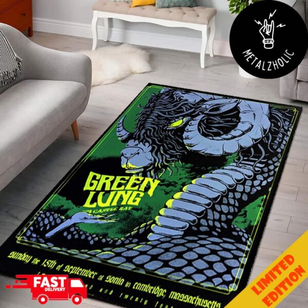 First US Tour Green Lung Band All-Timer Shows In Baltimore Two Thousand And Twenty Tour 15th September 2024 Home Decor Rug Carpet