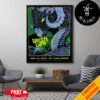 King Gizzard And The Lizard Wizard Live At Minneapolis Armory Minneapolis MN September 3 2024 Merchandise Poster Canvas