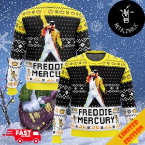 Freddie Mercury Queen Ugly Christmas Sweater