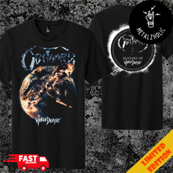 Full Album Performance Studio Stream Obituary 30 Years Of World Demise Two Sides T-Shirt