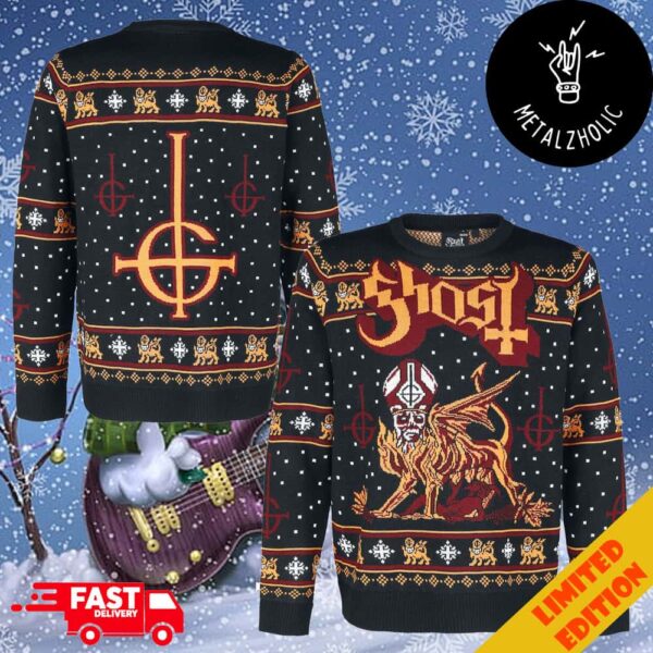 Ghost Band Holiday Gift For Fans Christmas Gift Ugly Sweater